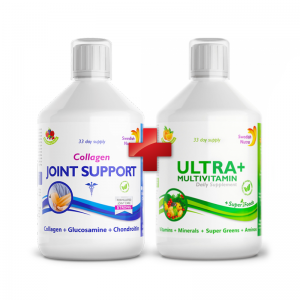 Swedish Nutra Collagen Joint Support, Ultra + Multivitamín 2 x 500 ml